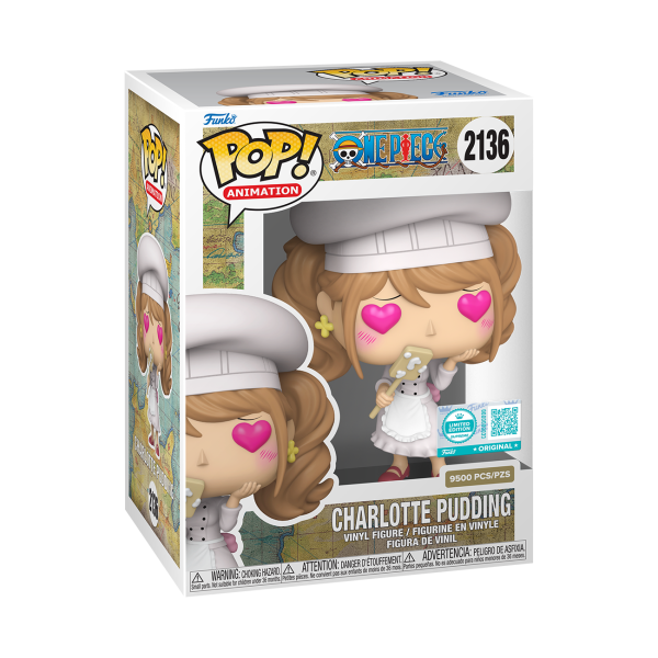 One Piece Funko Pop Колекционерска Фигурка - Charlotte Pudding (Heart Eyes) (Limited Edition - Supreme) #2136