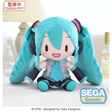 Character Vocal Series 01Hatsune Miku Fuwa Petit Плюшена Играчка - Hatsune Miku L 27 cm