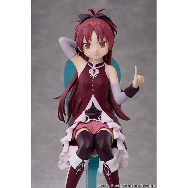 PRE-ORDER: Puella Magi Madoka Magica The Movie: Rebellion PVC Statue - Kyoko Sakura Tea Party Cake Song Ver. 18 cm