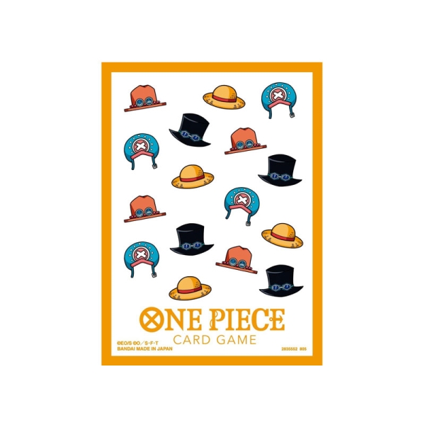 One Piece Card Game Стандартни Протектори за карти 70 броя - Ace, Luffy, Sabo & Chopper