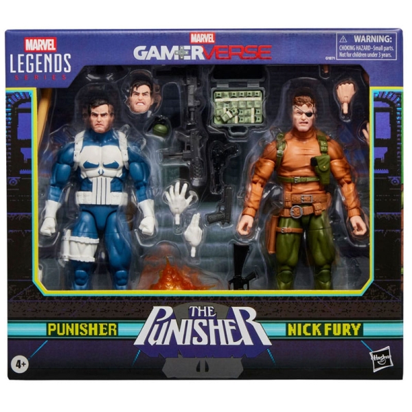 The Punisher Marvel Legends Gamerverse Action Figure 2-Pack Punisher & Nick Fury 15 cm