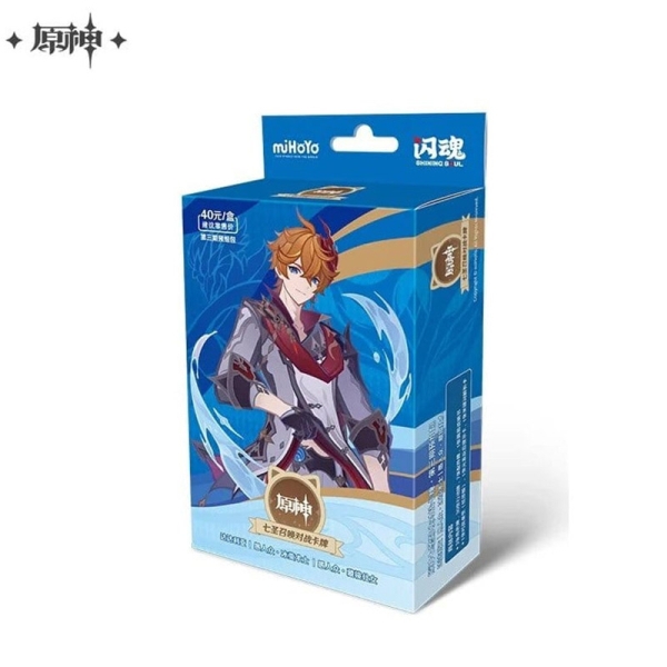 PRE-ORDER: Genshin Impact: Trading Card Game Преконструирано Стартово Тесте 02 - Tartaglia Series 3 (Китайски Език)