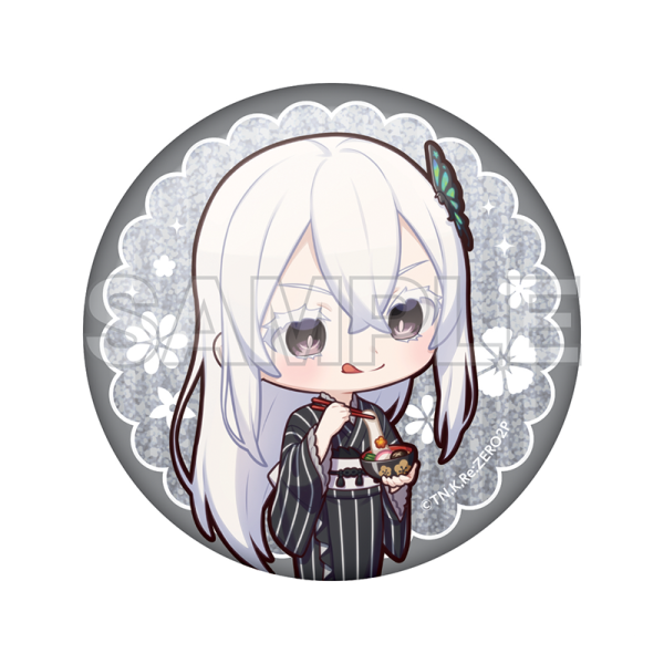 Re:Zero kara Hajimeru Isekai Seikatsu Glitter Can Badge - Re:Zero kara Hajimeru Ramen Seikatsu 