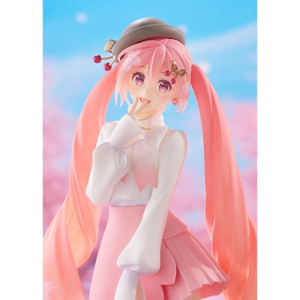 Character Vocal Series 01: Hatsune Miku Pop Up Parade Колекционерска Фигурка - Sakura Miku: Hanami Outfit Ver. 