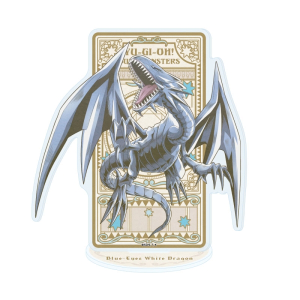 Yu-Gi-Oh! Duel Monsters Акрилна Фигурка - Blue Eyes White Dragon (Antraite Illustration)