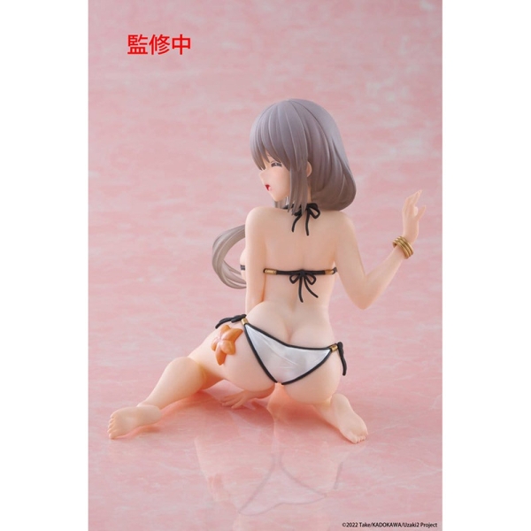 PRE-ORDER: Uzaki-chan Wants to Hang Out! PVC Statue - Desktop Cute Figure Tsuki Uzaki (Swimwear Ver.) 13 cm