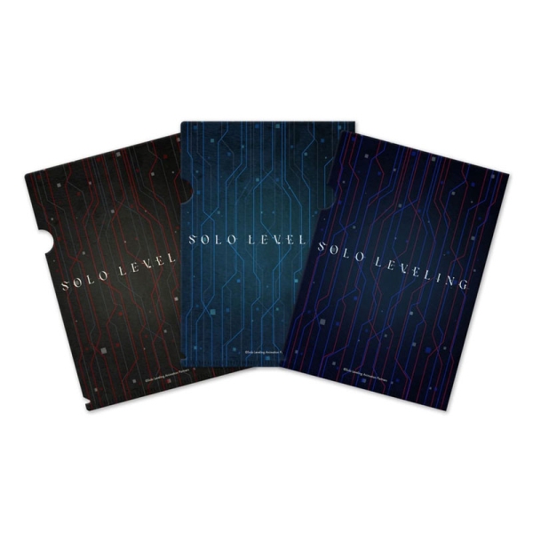 Solo Leveling Clearfile 3-Set - Sung Jinwoo