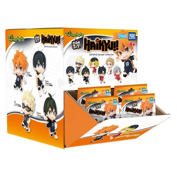 Haikyu!! Twinchees Dangler Mini Figures Defofig! 5 cm Blind Pack