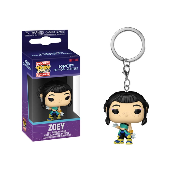 K-POP Demon Hunters Funko POP Ключодържател - Zoey