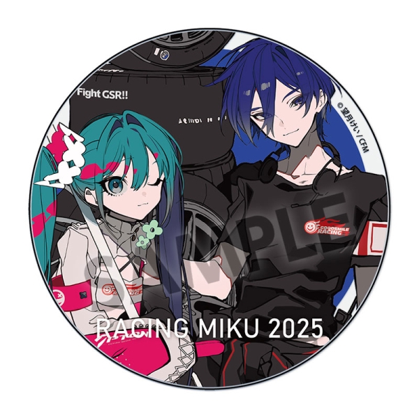 Racing Miku 2025 Acrylic Coaster - Rd.5 SUZUKA Ver.