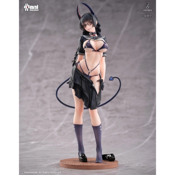 Original Character Illustration by Ban Колекционерска Фигурка - Succubus Class President Reina