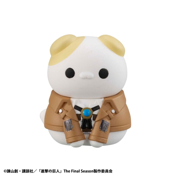Attack on Titan Mega Cat Project Attack on Tinyan Фигурка Късметче - Gathering Scout Regiment danyan!