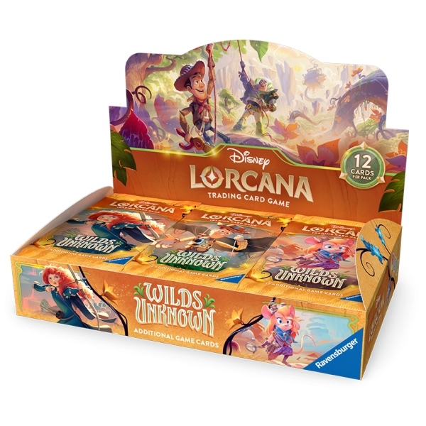 Disney Lorcana TCG Wilds Unknown - Бустер Кутия - 24 Бустера