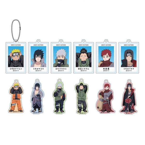 NARUTO -Shippuden- Акрилен Ключодържател - Chiisaku Nacchatta Ver. - Асортимент