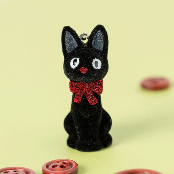 Studio Ghibli "Kiki's Delivery Service" Плюшен Ключодържател - Jiji