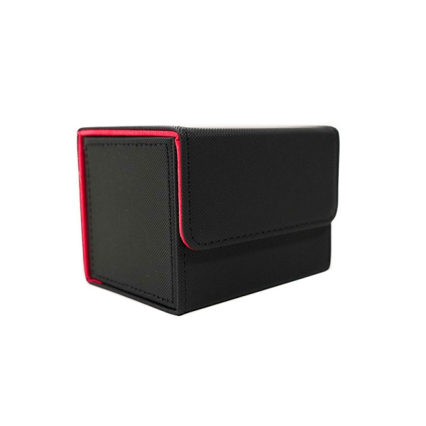 TCG Card Storage Box - Gray/Red