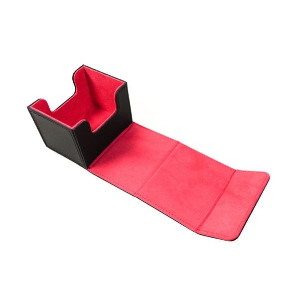 TCG Card Storage Box - Gray/Red