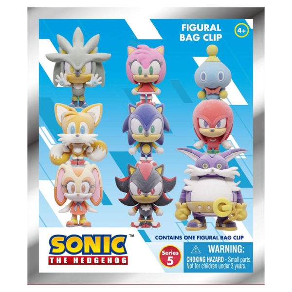 Sonic the Hedgehog 3D Ключодържател Късмет - Flocking Series 5