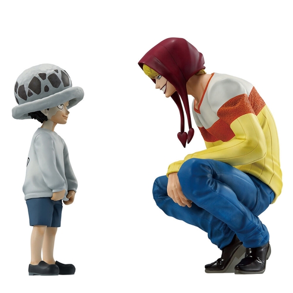 One Piece: The Unbreakable Law Ichibansho Колекционерска Фигурка - Trafalgar Law & Corazon