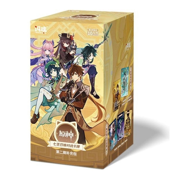 Genshin Impact: Trading Card Game Бустер Кутия Series 2 - Chinese Version