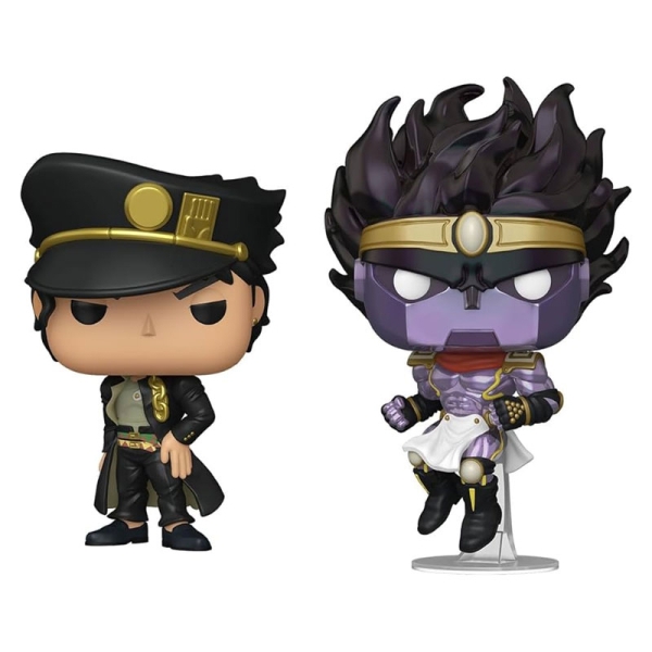 JoJo's Bizarre Adventure Funko POP! Vinyl Animation: Jotaro Kujo & Star Platinum