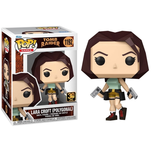 Lara Croft Tomb Raider The Angel of Darkness Pop! Vinyl Figure Lara Croft (Polygonal) #1192