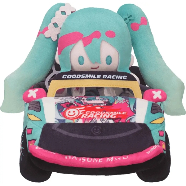 Vocaloid GT Project Голяма Плюшена Играчка - Hatsune Miku Racing Ver. 2025