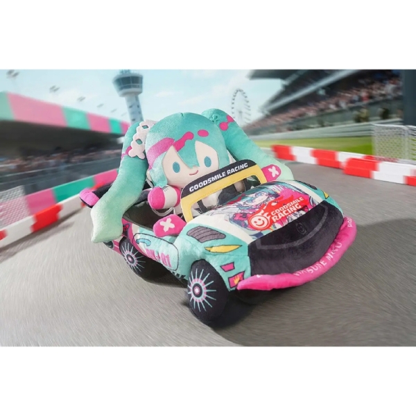 Vocaloid GT Project Голяма Плюшена Играчка - Hatsune Miku Racing Ver. 2025