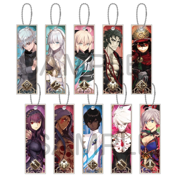 Fate/Grand Order Twicolle Акрилен Ключодържател - Vol. 2