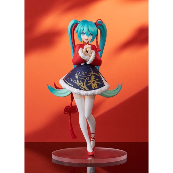 Character Vocal Series 01: Hatsune Miku Pop Up Parade Колекционерска Фигурка - Hatsune Miku: Sourxuan Chinese New Year Ver.