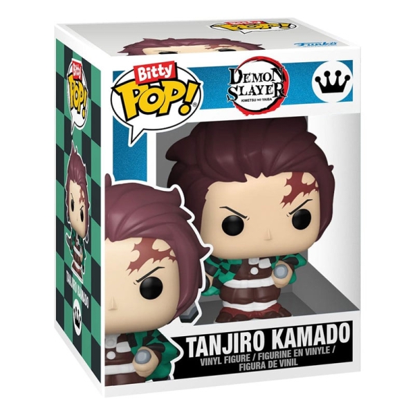 Demon Slayer: Kimetsu No Yaiba Bitty POP! Комплект Фигурки - Tanjiro Kamado & Nezuko Kamado