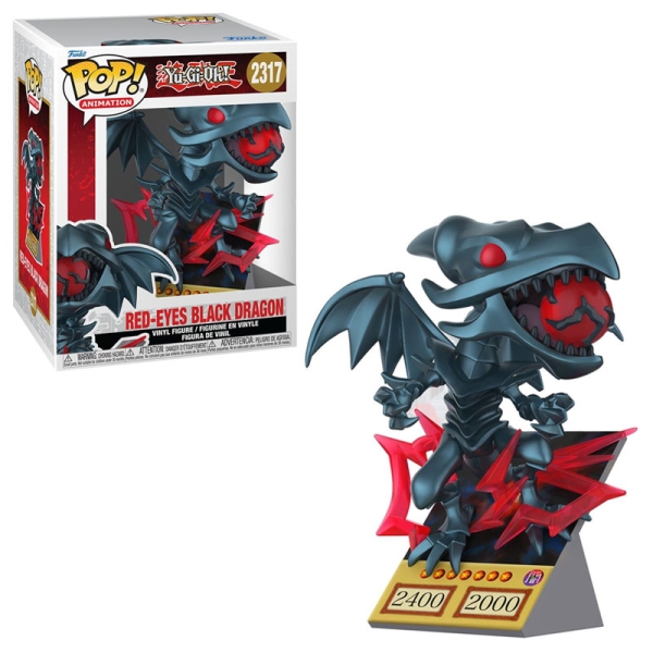 Yu-Gi-Oh! Duel Monster POP! Premium Vinyl Figure Red Eyes Black Dragon #2317