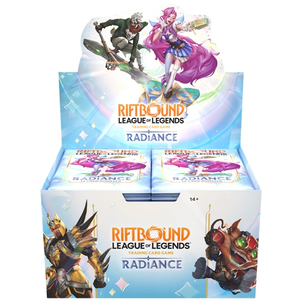 PRE-ORDER: Riftbound: League of Legends TCG Radiance Бустер Кутия - 24 Бустера