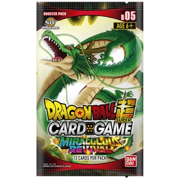  “ Dragon Ball Super Card Game ” Booster Miraculous Revival
