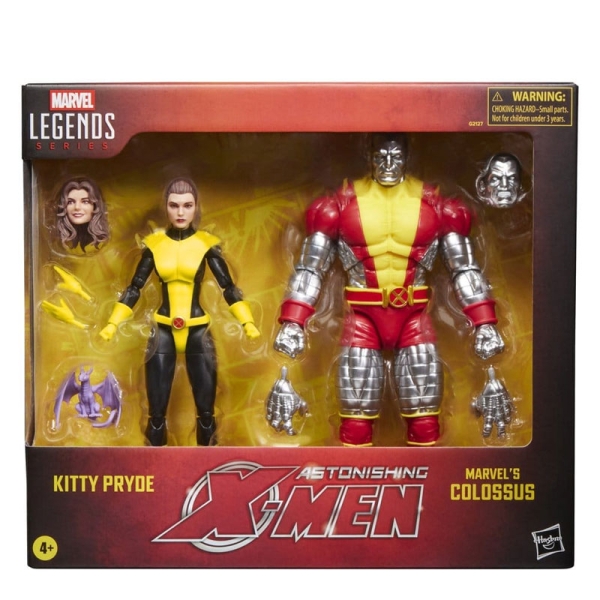 Astonishing X-Men Marvel Legends Action Figure 2-Pack Kitty Pryde & Marvel's Colossus 15 cm