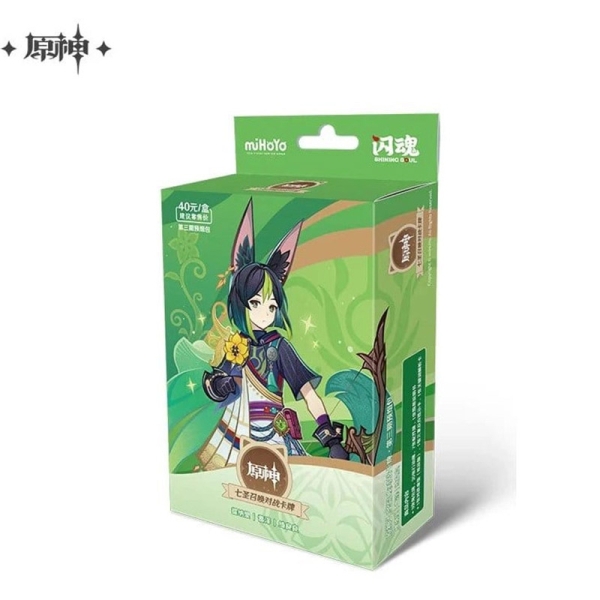 Genshin Impact: Trading Card Game Преконструирано Стартово Тесте 06 - Tighnari Series 3 (Китайски Език)