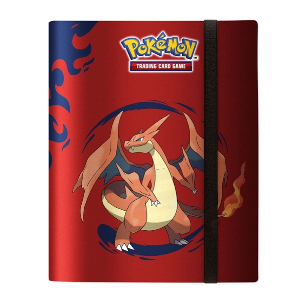 Pokemon TCG A4 - PRO-Binder 9-Pocket Албум/Портфолио за карти - Mega Charizard X and Mega Charizard Y