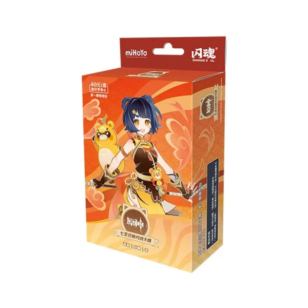 Genshin Impact: Trading Card Game Pre-Build Starter Deck 08- Xiangling Series 1 (Chinese)