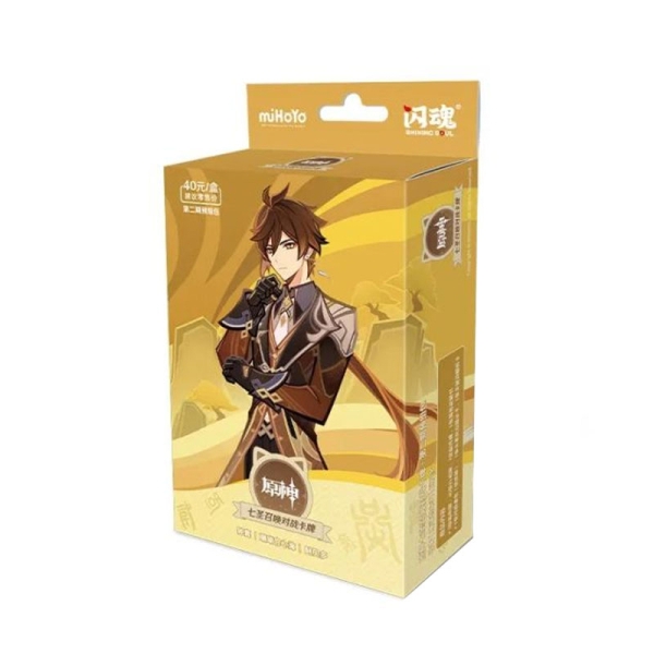 Genshin Impact: Trading Card Game Преконструирано Стартово Тесте 2 - Zhongli Series 2 (Китайски Език)