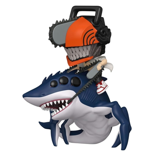 Chainsaw Man The Movie: Reze Arc Funko POP! Колекционерска Фигурка - Chainsaw Man & Beam #147