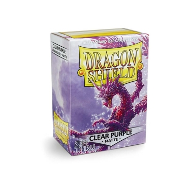 " Dragon Shield " Големи Протектори за карти 100 броя - лилави