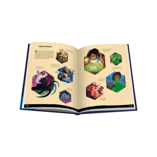 Disney Lorcana TCG Book The Official Collector's Guide: Sets 1-4 English Version