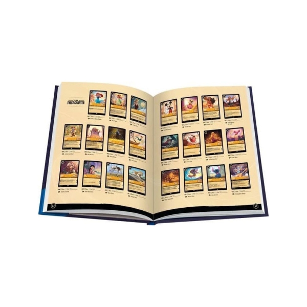 Disney Lorcana TCG Book The Official Collector's Guide: Sets 1-4 English Version