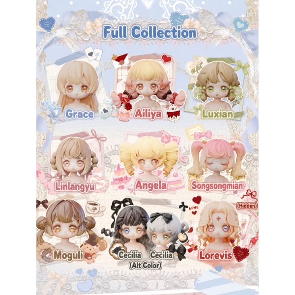 Original Character Trading Figures 8-Pack Vintage Treasures - Antique Gift Box 18 cm