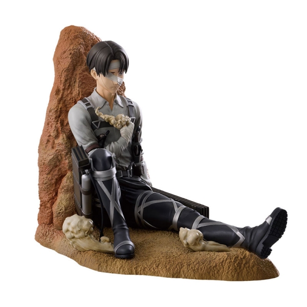 Attack On Titan Mega Impact Ichibansho Колекционерска Фигурка - Levi Battle of Heaven and Earth