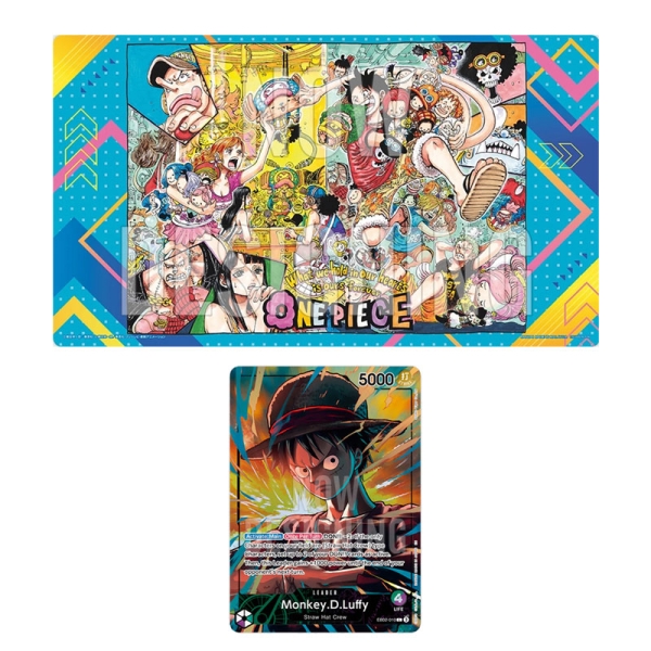 One Piece Card Game - Official Playmat -Limited Edition Vol.5- & Promo Card