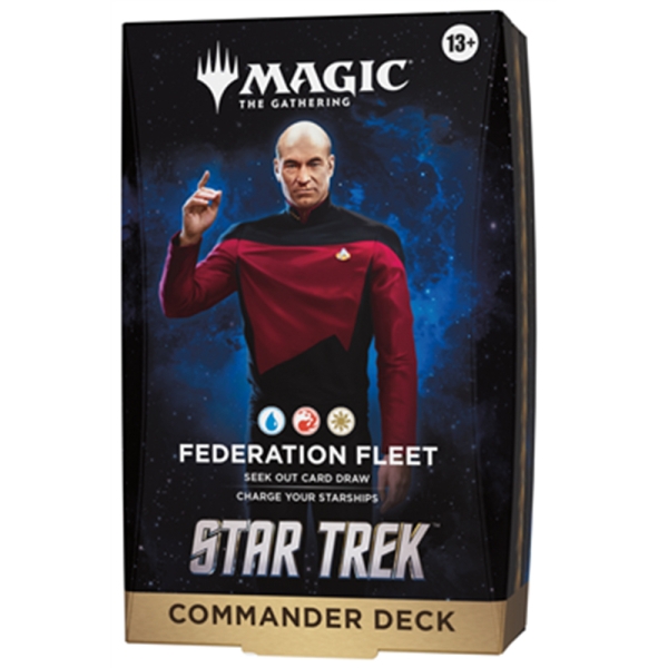 PRE-ORDER: Magic the Gathering: Star Trek Commander Тесте - Federation Fleet