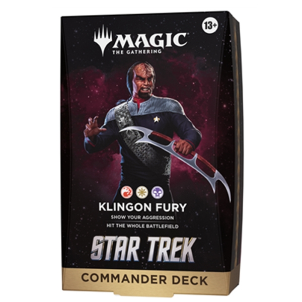 PRE-ORDER: Magic the Gathering: Star Trek Commander Тесте - Klingon Fury