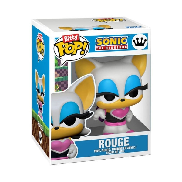 Sonic The Hedgehog Bitty POP! Bitty Комплект Фигурки - Shadow with Emerald, Rouge, Neo Metal Sonic, Silver