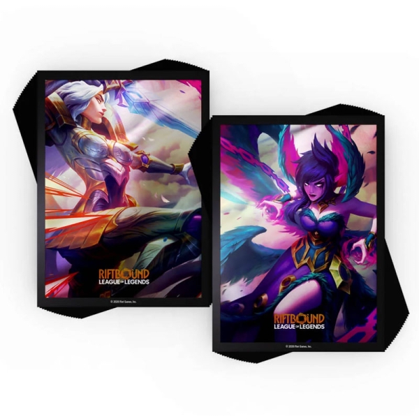 Riftbound: League of Legends Sleeves Standard Size - Vendetta - Kayle vs Morgana (100 Sleeves)